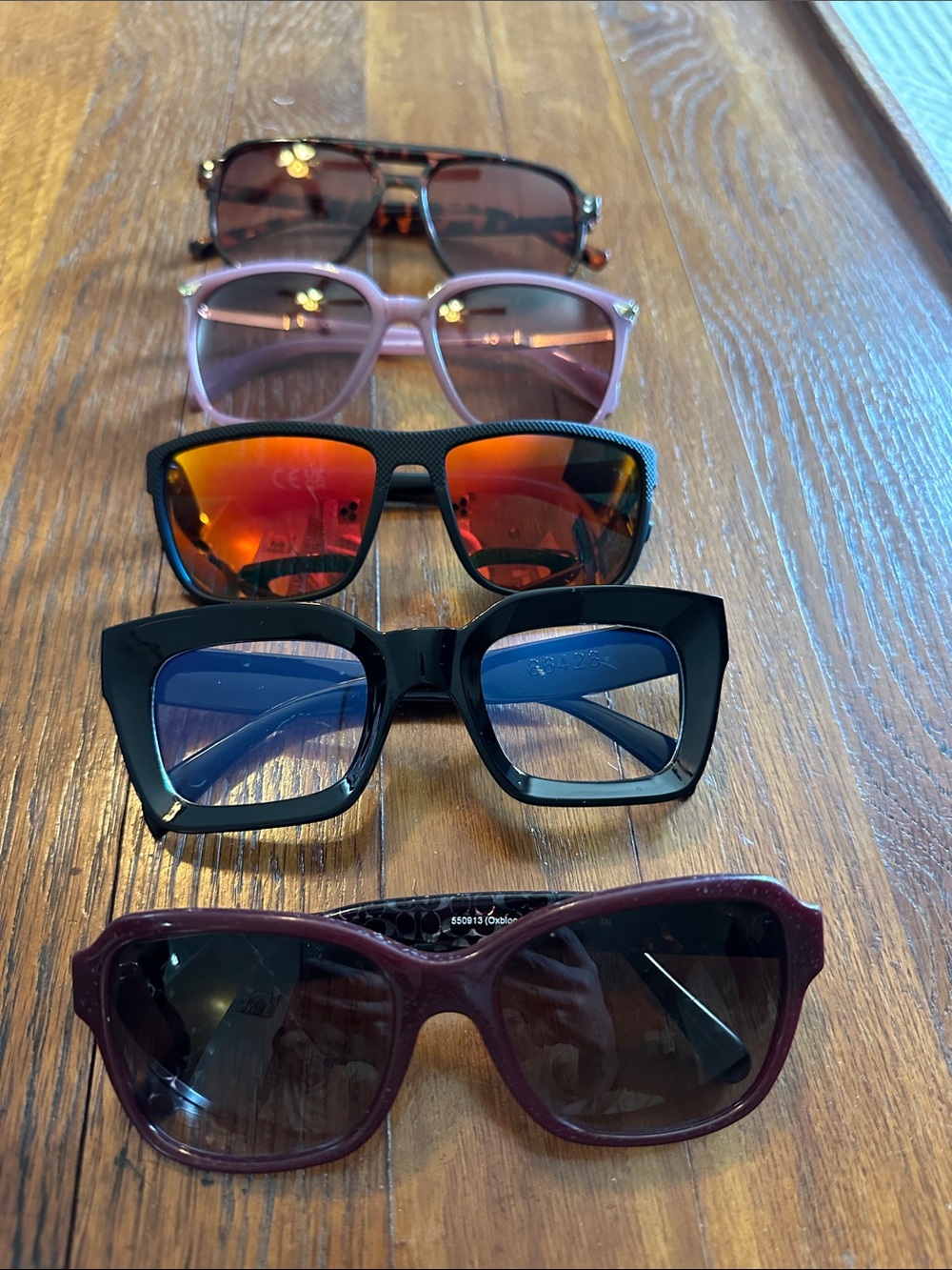Lot of sunglasses blue light blocking polarized foster grant